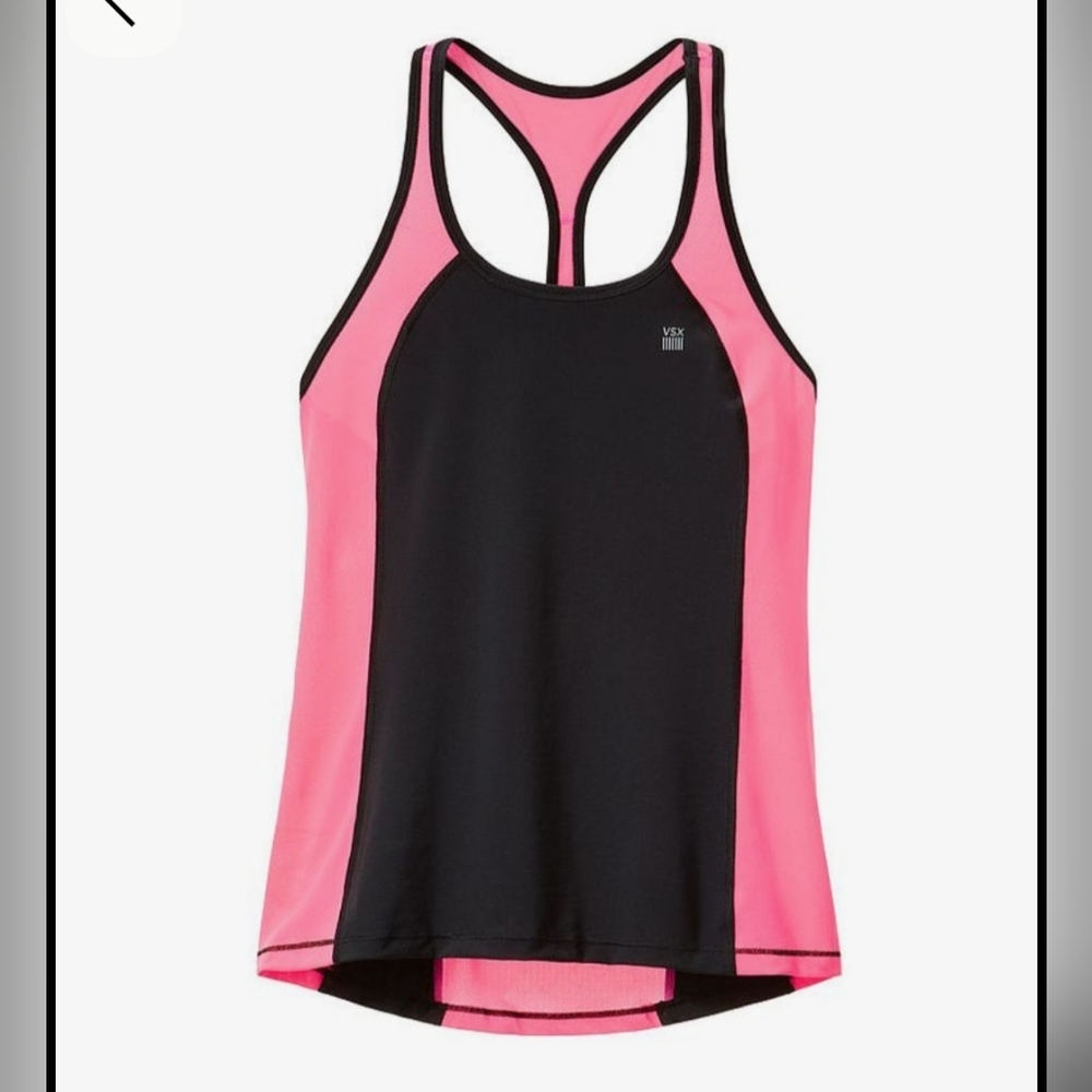 VICTORIA SPORT VSX Racerback Athletic Tank Top ** Medium ** EUC !!!